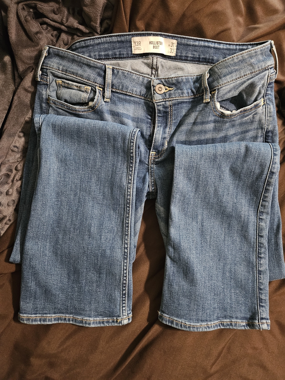 Hollister Women's Bootcut Jeans - Blue